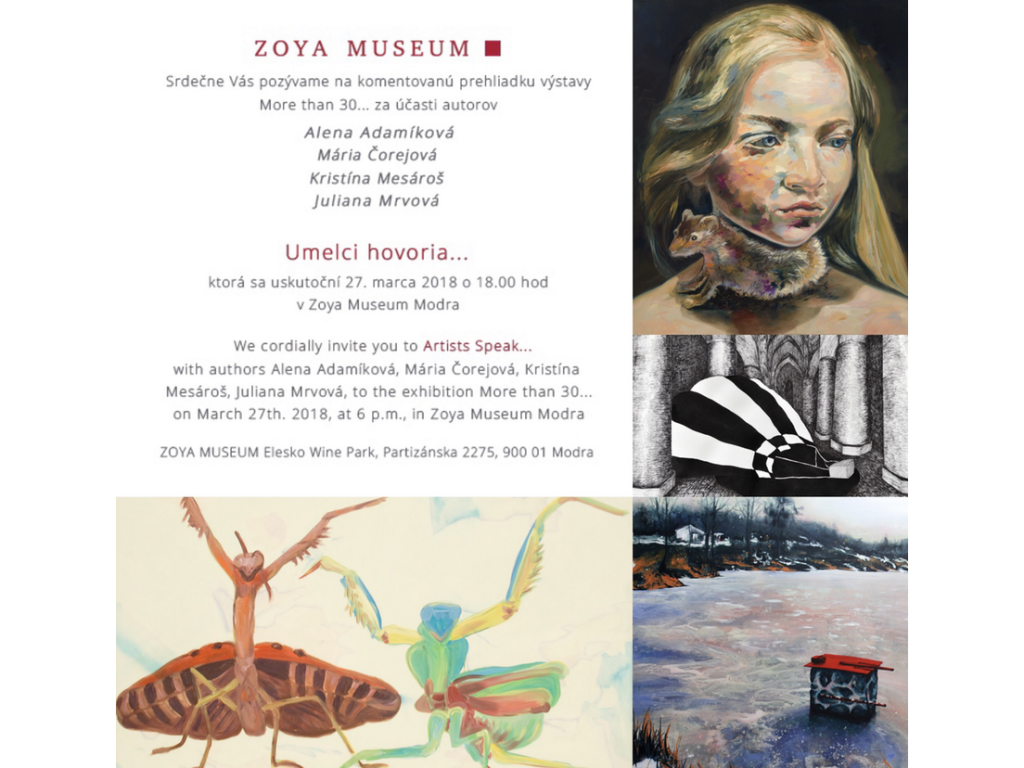 ZOYA Museum Modra – Artists speak…