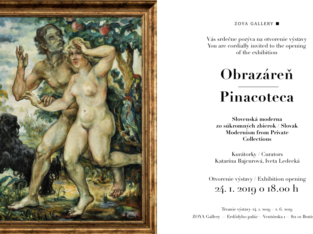 Obrazáreň ǀ Pinacoteca in ZOYA Gallery Bratislava