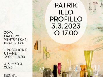 Výtvarník a dizajnér skla Patrik Illo bilancuje v ZOYA GALLERY